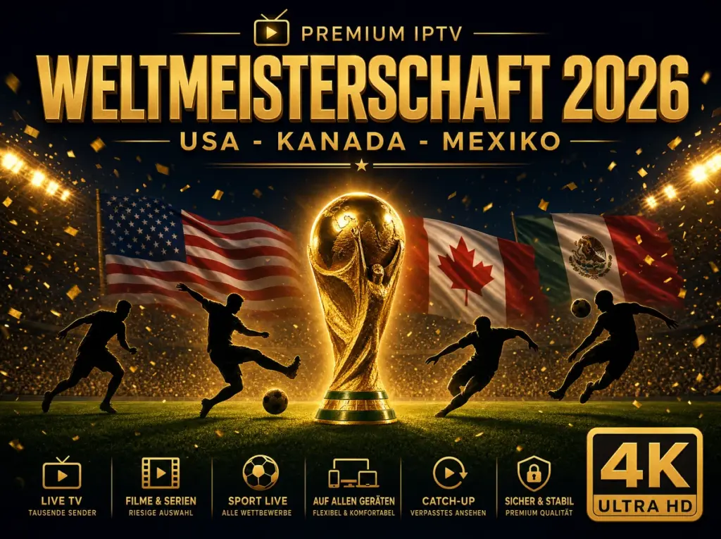 Strong 4K Deutschland auf Smart TV: Premium-IPTV in 4K-Qualität